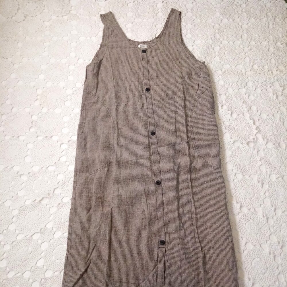 Flax Brown Maxi Dress